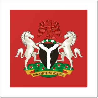 Coat of arms of Nigeria Posters and Art